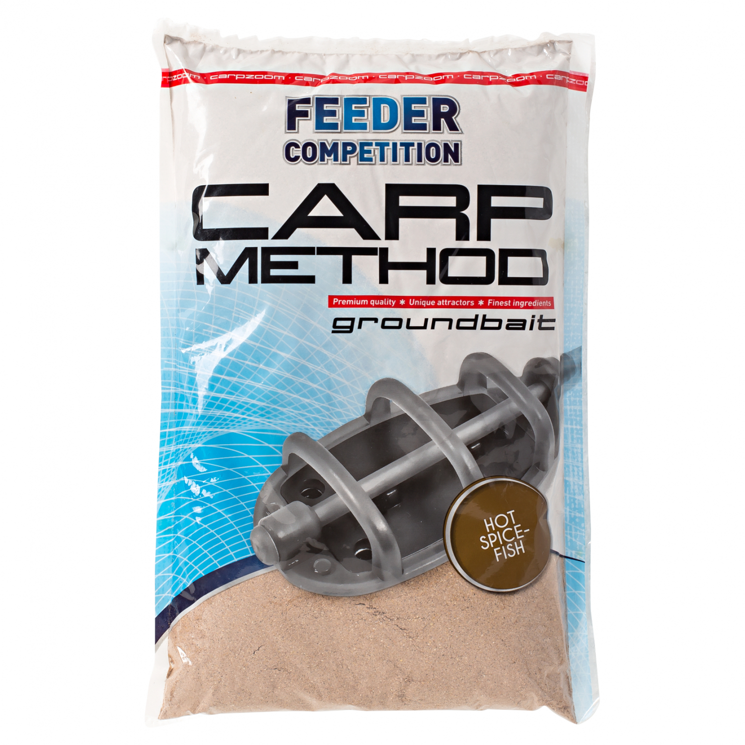 Carp Zoom Grundfutter Feeder Competition Method (Hot Spice Fish)