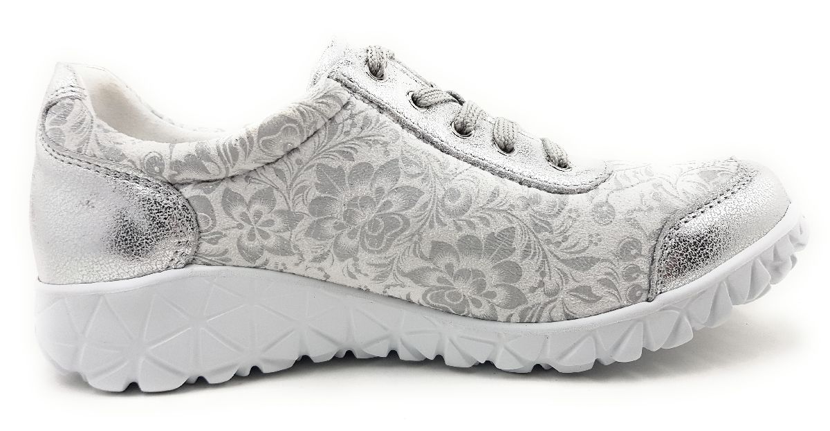 Waldläufer Havy H89001-213/989 Weiß 213989 silber weiss