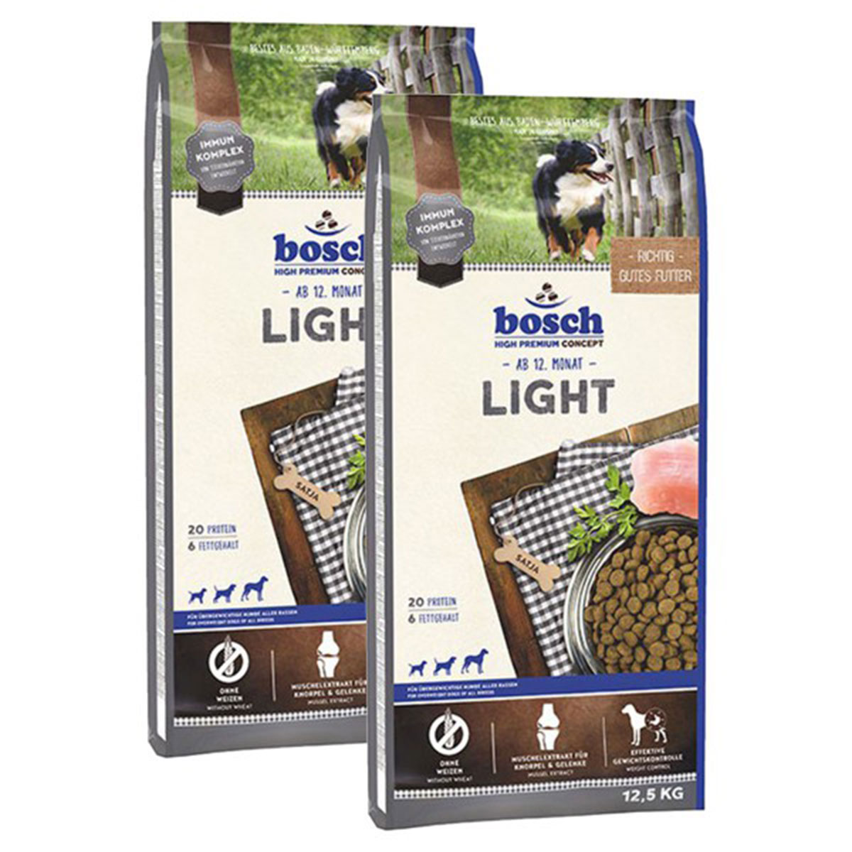 Bosch Hundefutter Light 2x12,5kg günstig kaufen bei ZooRoyal