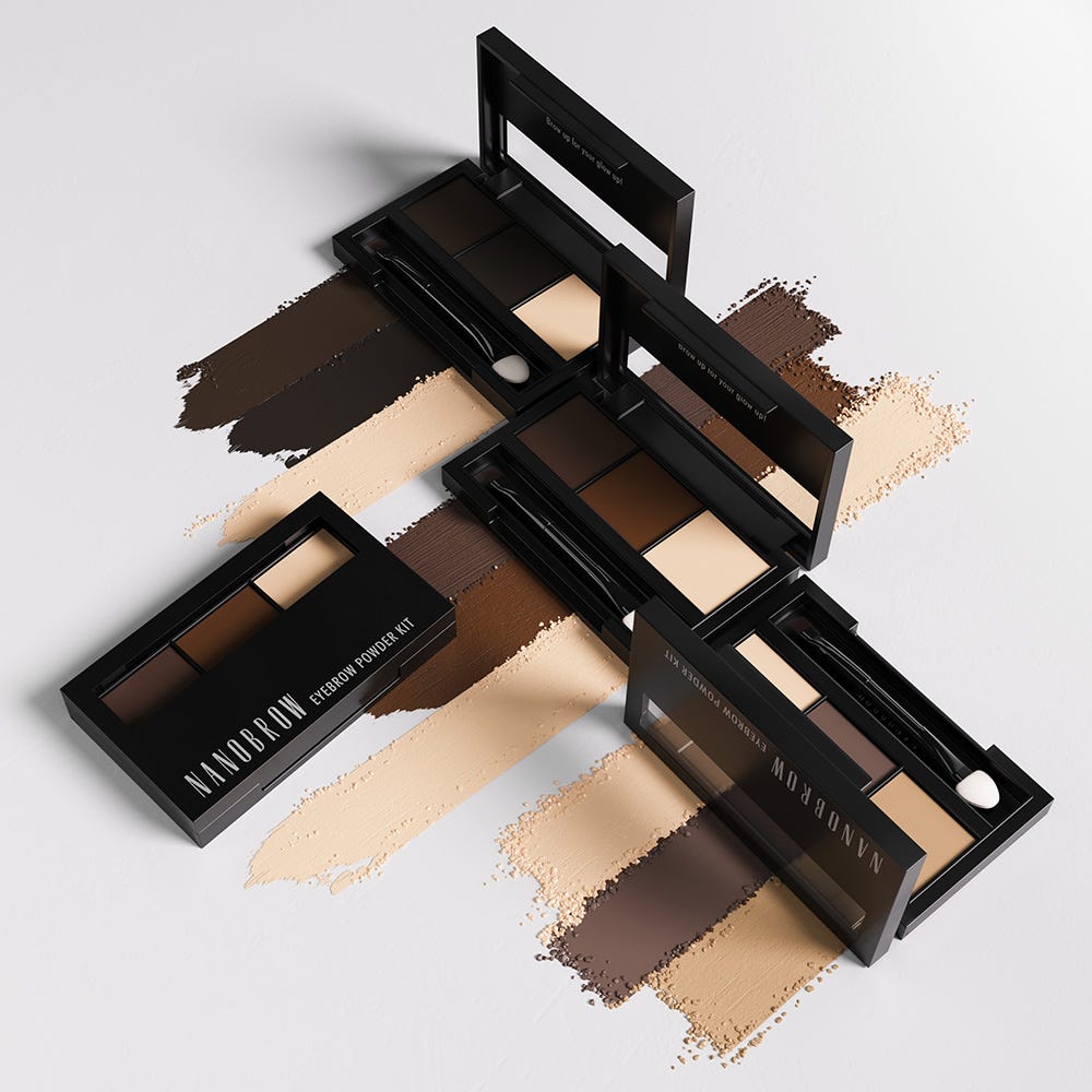 Nanobrow Eyebrow Powder Kit Light 4 g