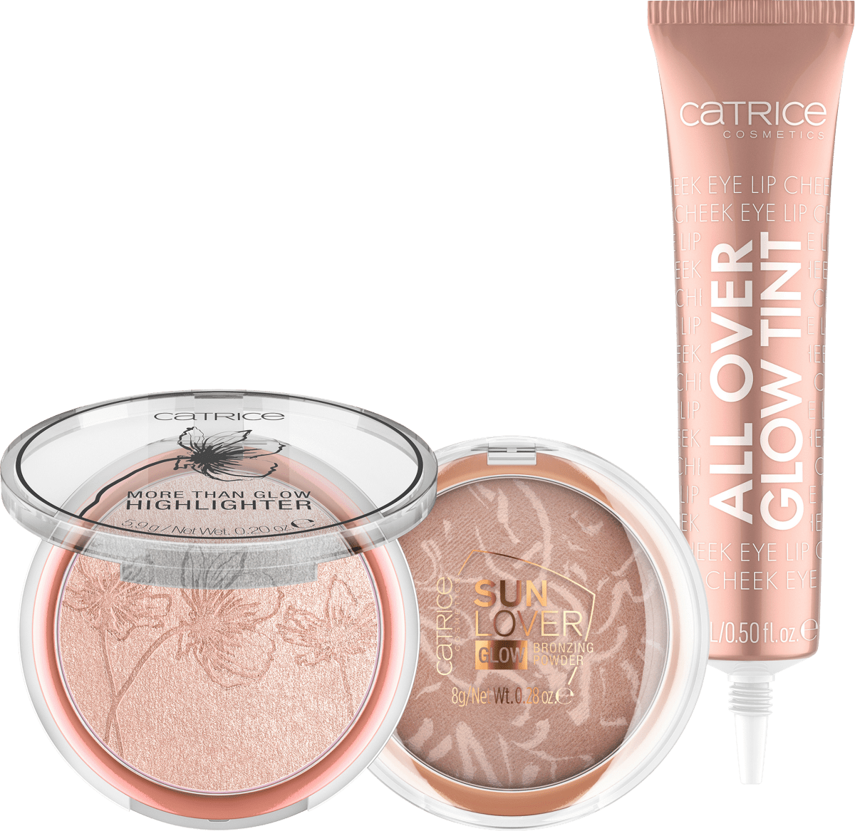 Geschenkset More Than Glow Face Rose Gold 3tlg, 1 St