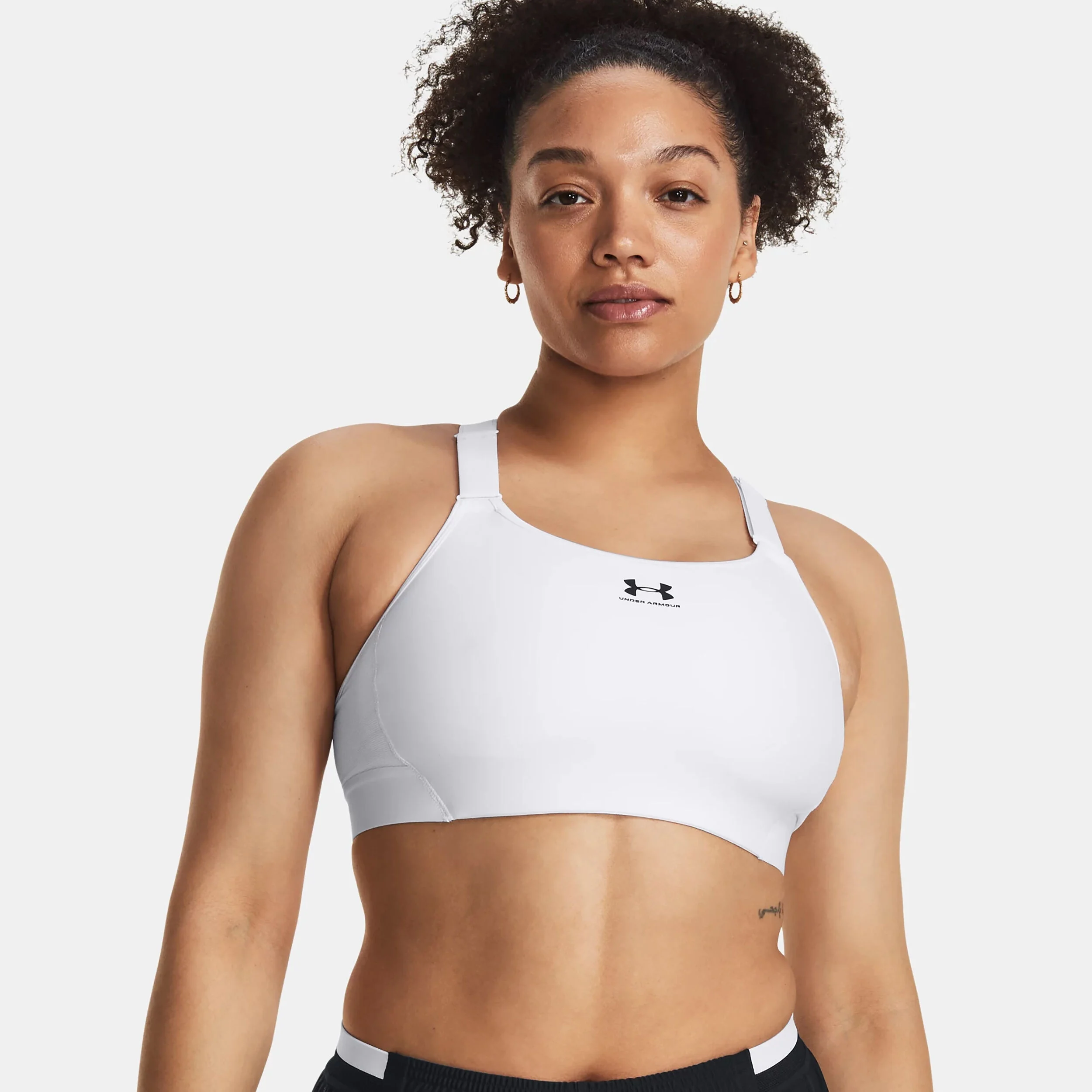 Heatgear High Sport-BH Damen - Weiß