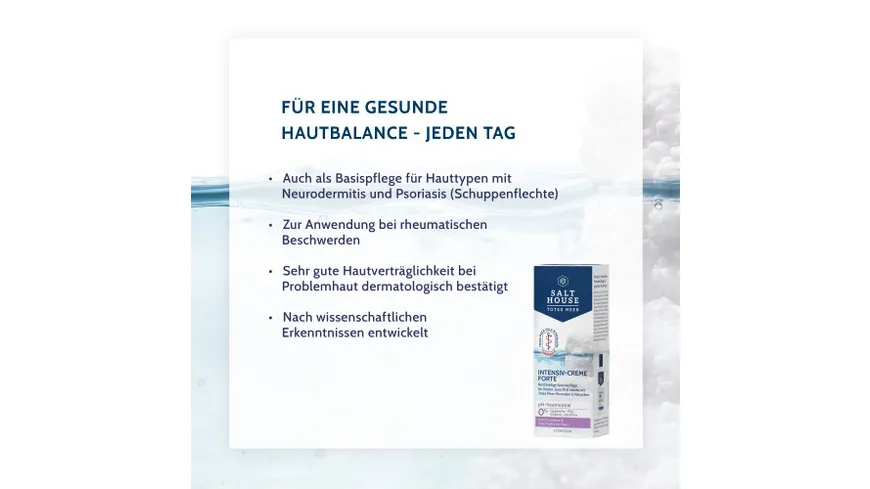 SALTHOUSE Totes Meer Therapie Intensivcreme Forte 100 ml