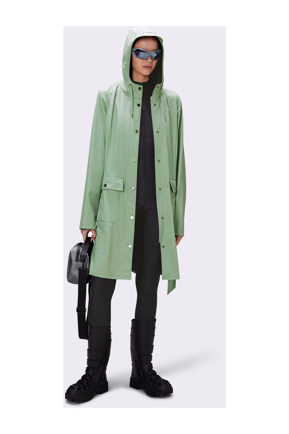 Rains Impermeables Trenchs Femme couleur bleu