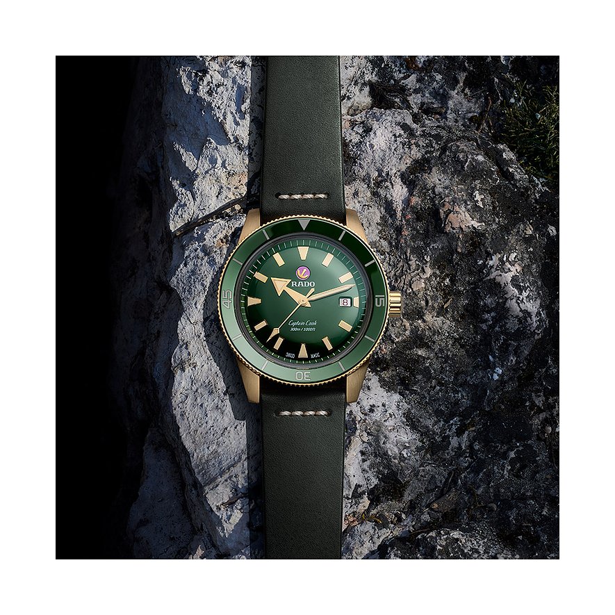 Rado Herrenuhr Captain Cook Bronze