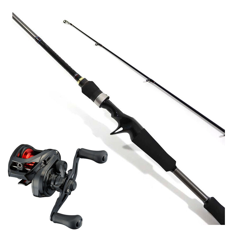 Canne Casting Major Craft 2,01 m, 7-21 g + Moulinet Daiwa Pr 100 L