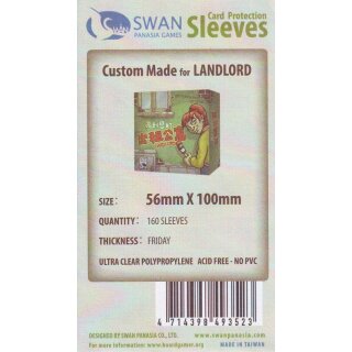 Swan Panasia Kartenhüllen 56mm x 100mm dünn (160)