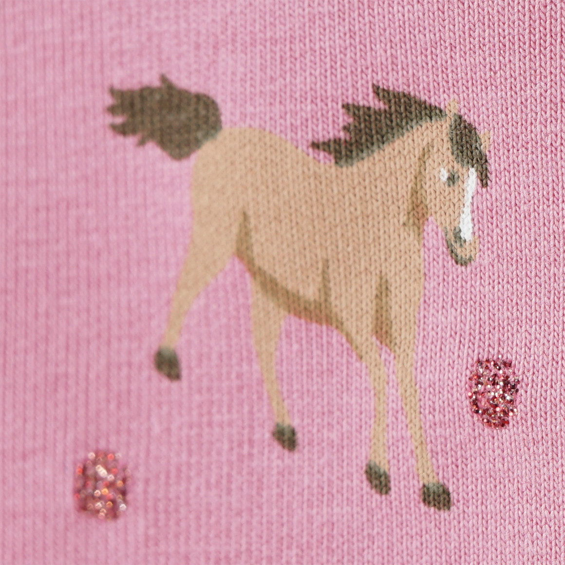 Baby Leggings mit Pferde-Allover