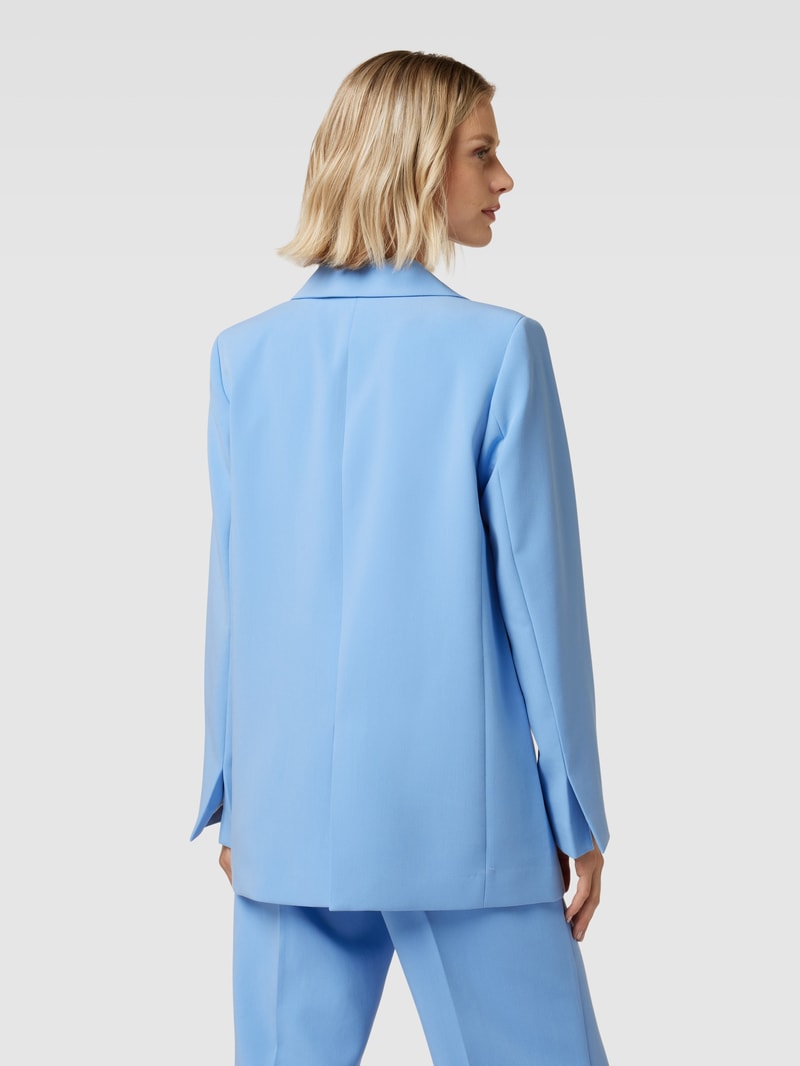 Blazer mit Knopfleiste Modell 'Levien' in hellblau