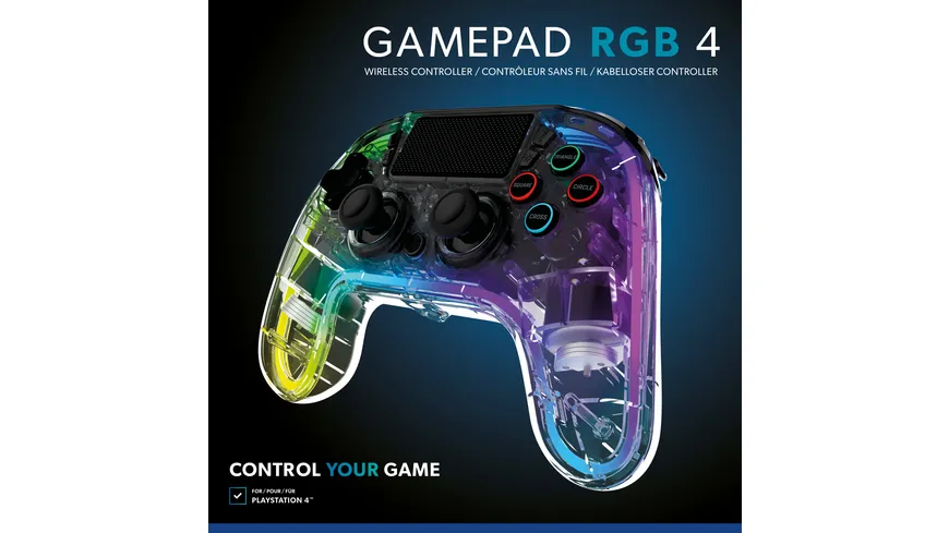 snakebyte PS4 GamePad RGB 4