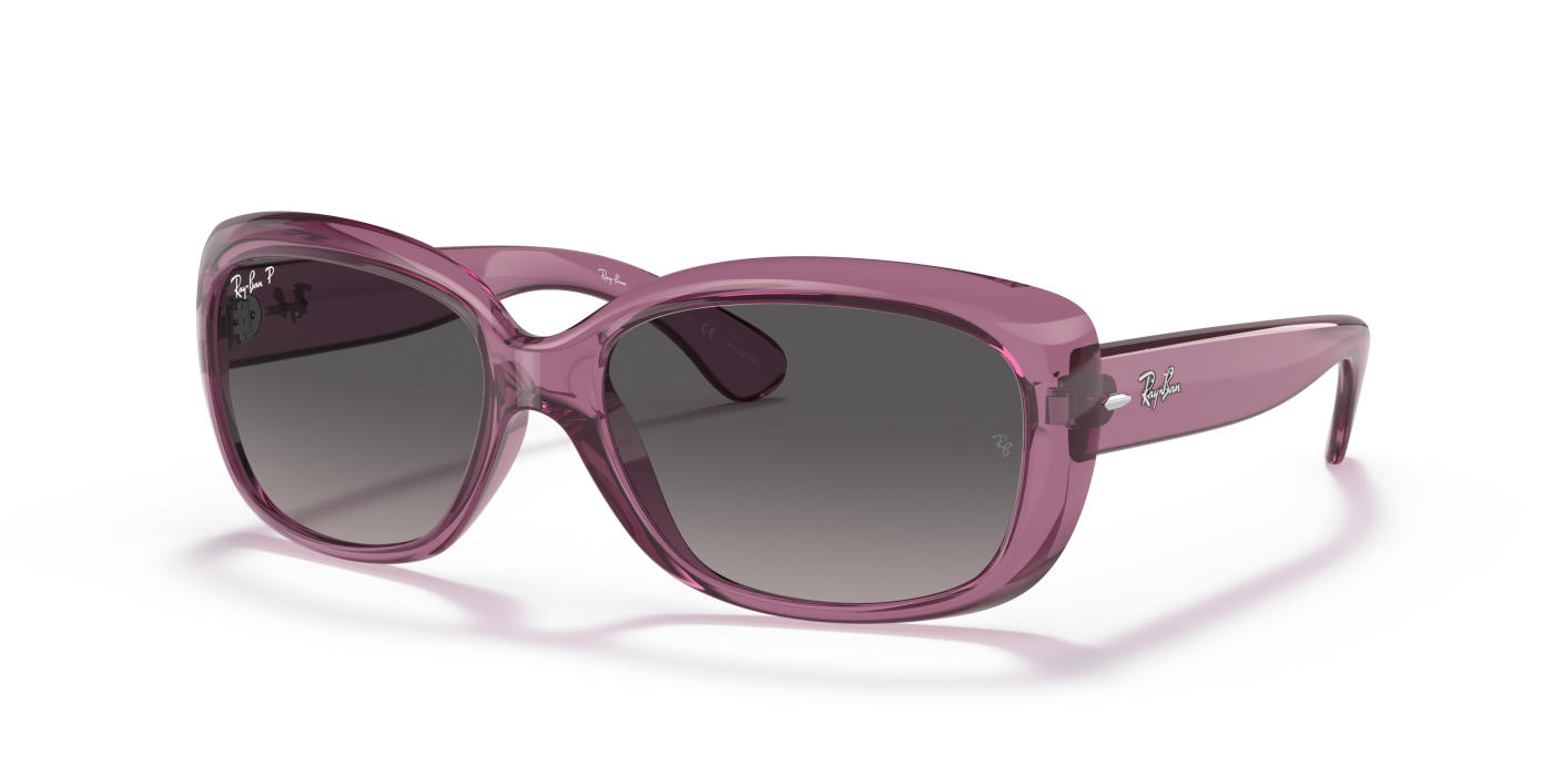 JACKIE OHH TRANSPARENT - Violet lucios, gri transparent