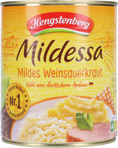 Hengstenberg Mildessa Weinsauerkraut mild