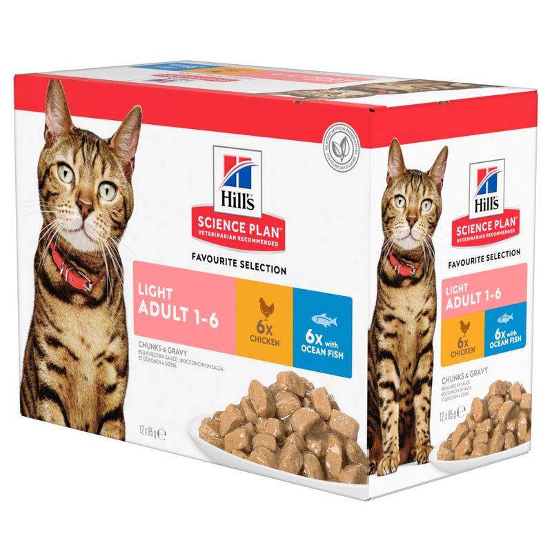 Hill's Science Plan Adult Light 12 x 85 g zu TOP-Preisen | bitiba