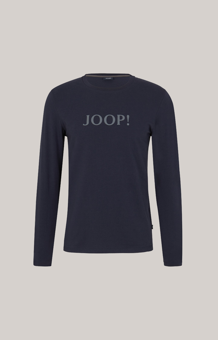 Loungewear Longsleeve in Dunkelblau