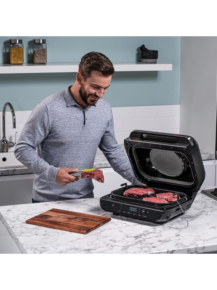 NINJA Heißluftfritteuse AG551EU Heißluftfritteuse/Grill in grau günstig kaufen onesize