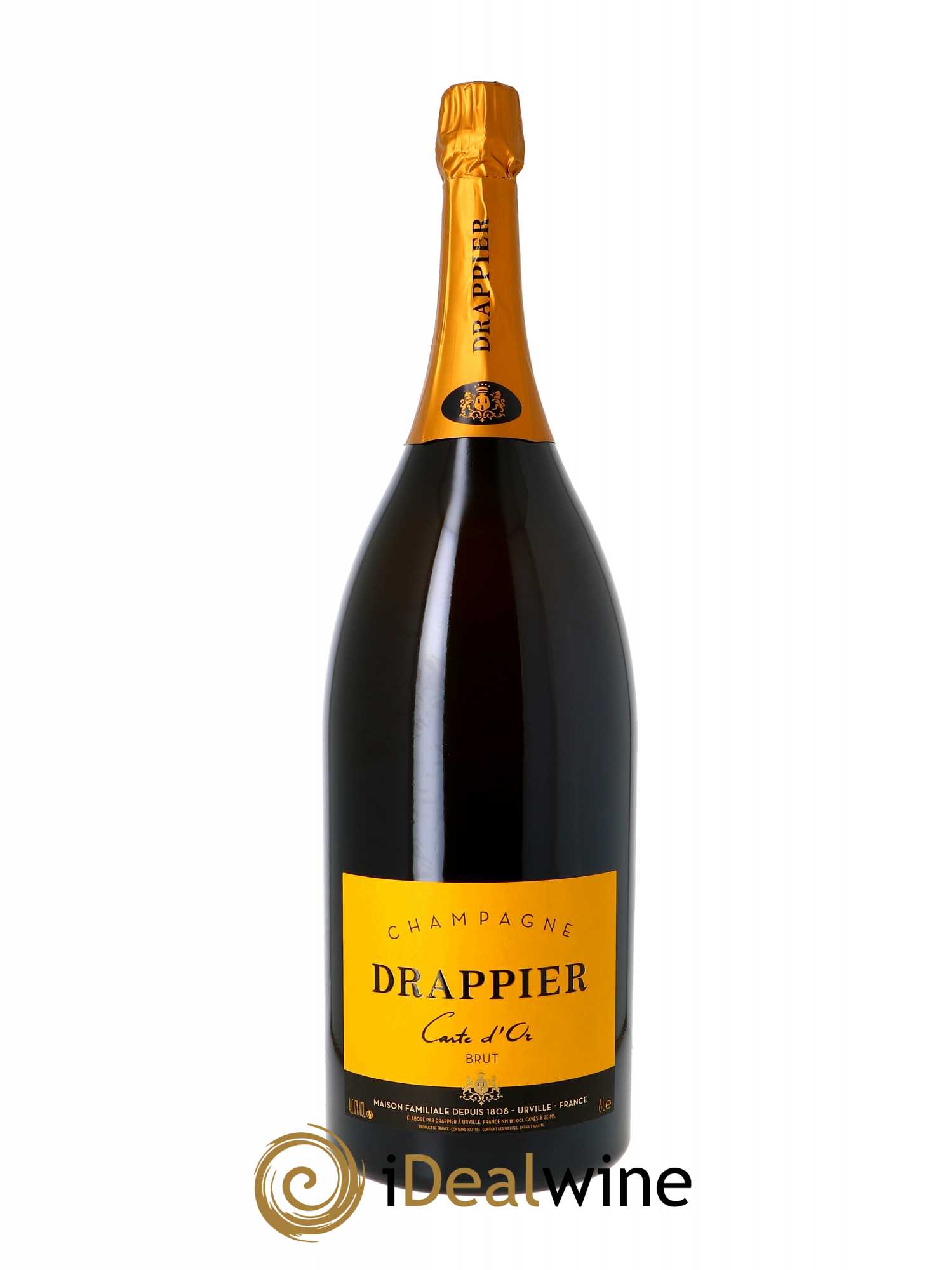 Carte d'Or Brut Drappier   - Lot de 1 Mathusalem