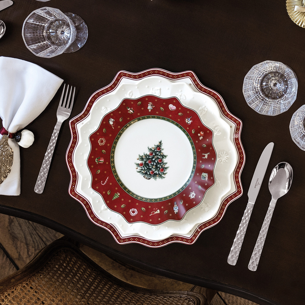 Villeroy & Boch Assiette dessert rouge Toy's Delight Assiette