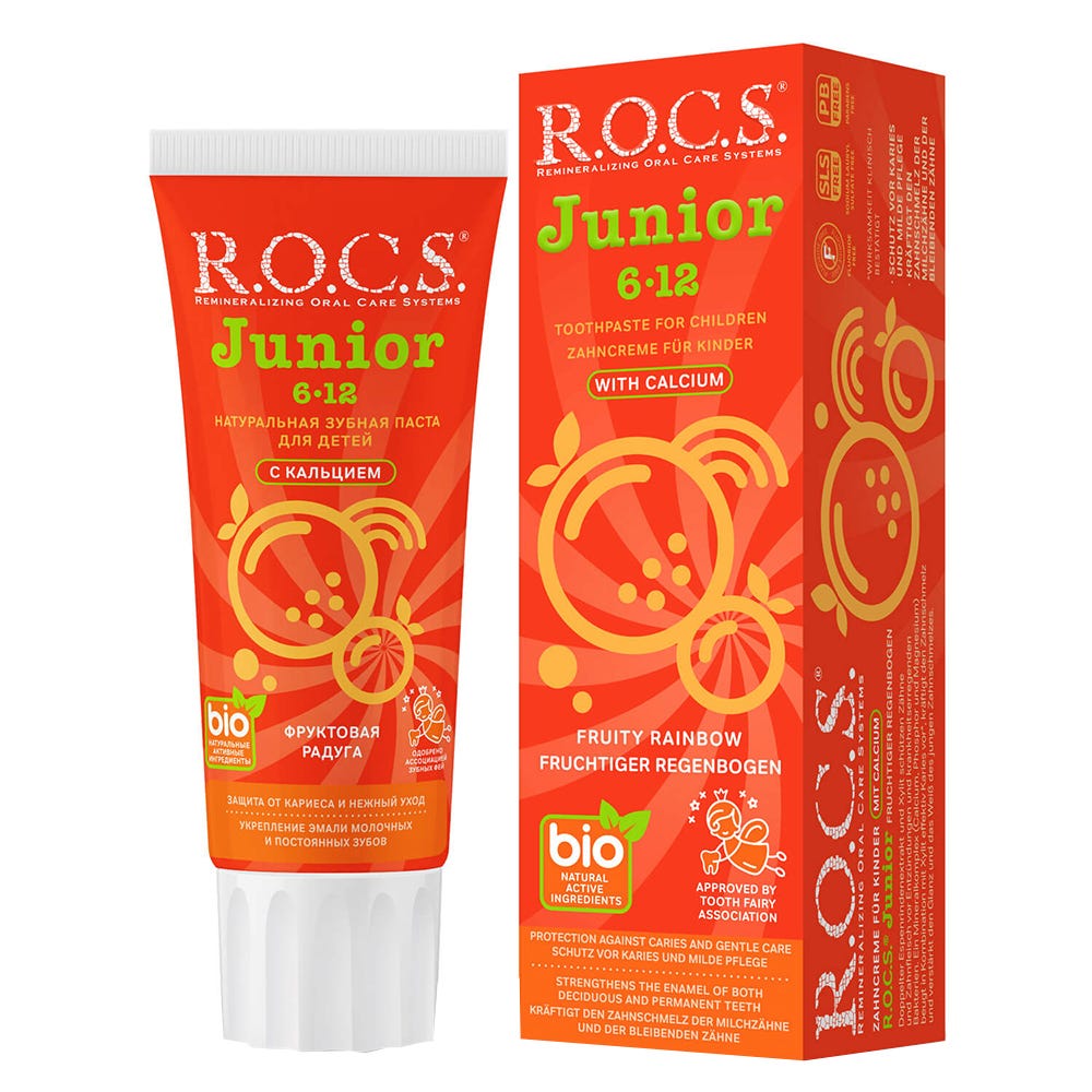 R.O.C.S. Junior Fruchtiger Regenbogen 74 g