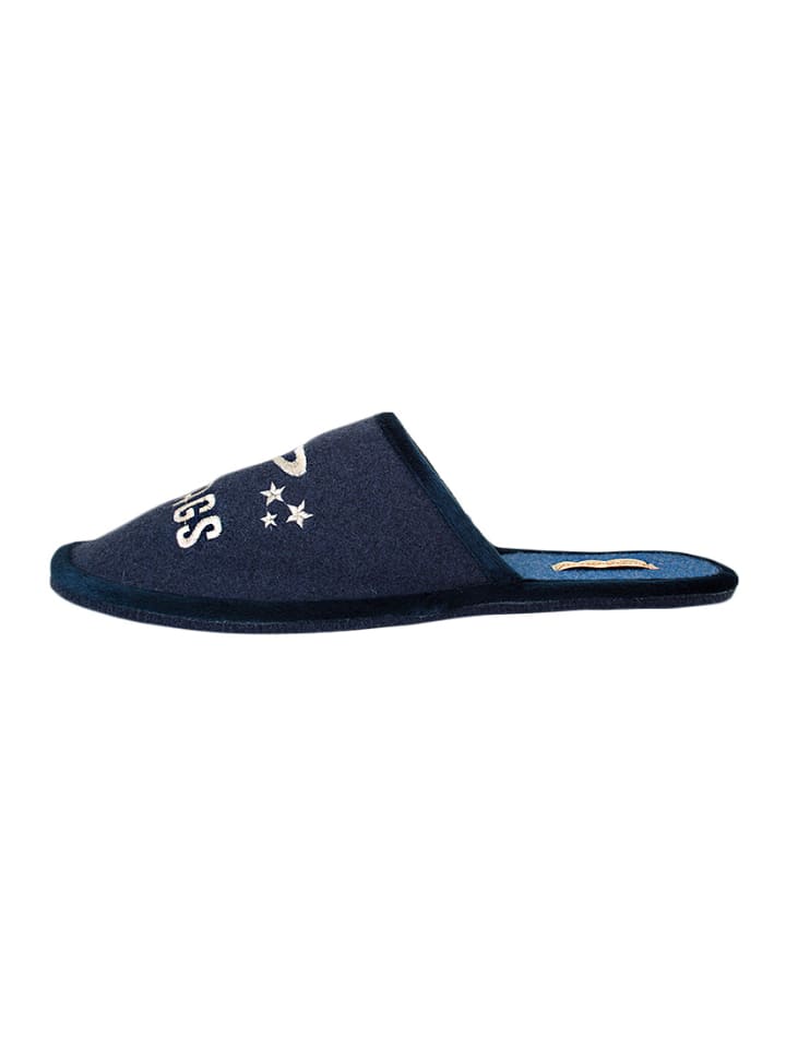 Adelheid Filzpantoffel ALL-tagsheld  in Blau günstig kaufen