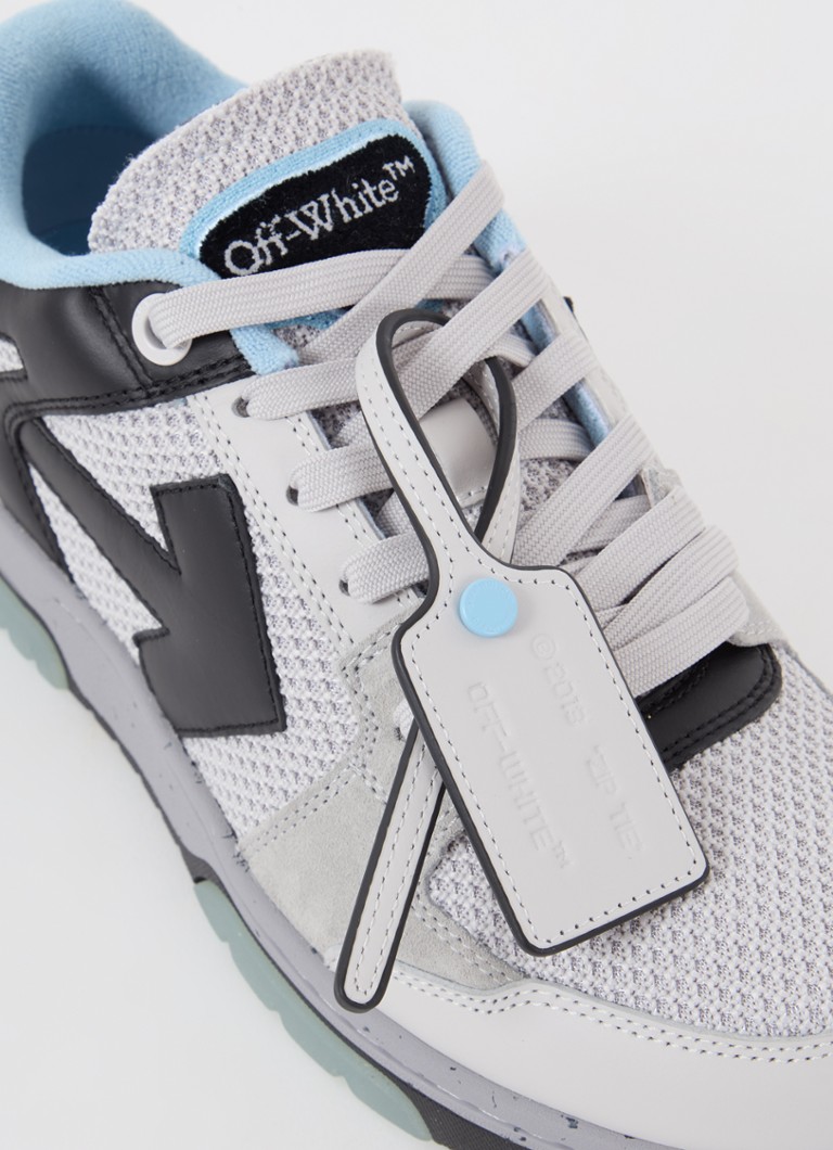 Sneakersy Off-White Slim Out Of Office z detalami ze zamszu