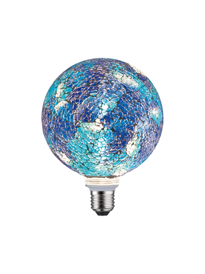 paulmann LED G125 E27 Miracle Mosaic Blau F günstig kaufen onesize