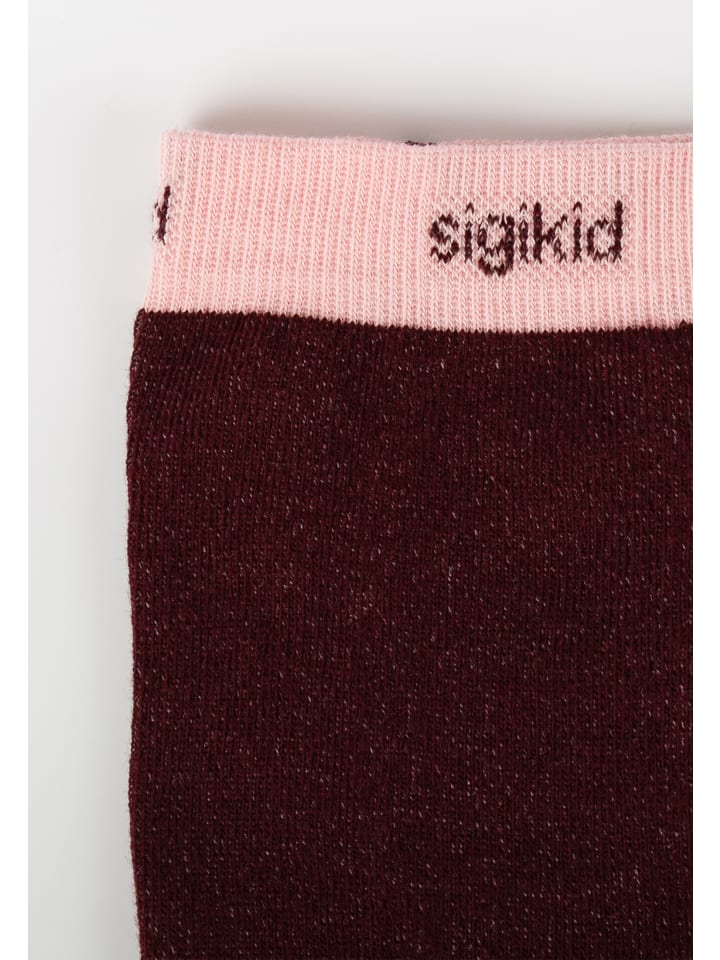 Sigikid Strumpfhosen 2er Set Autumn-Forest in rot/rosa günstig kaufen