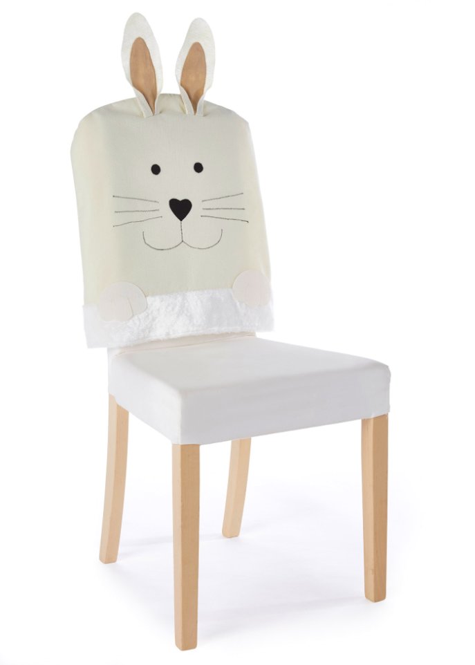 Stuhlhusse in Hasen-Form (4er Pack)