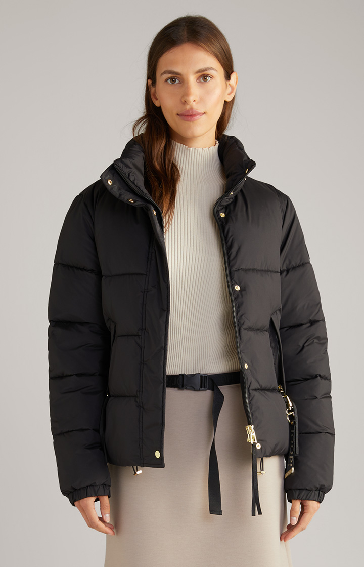 Steppjacke in Schwarz