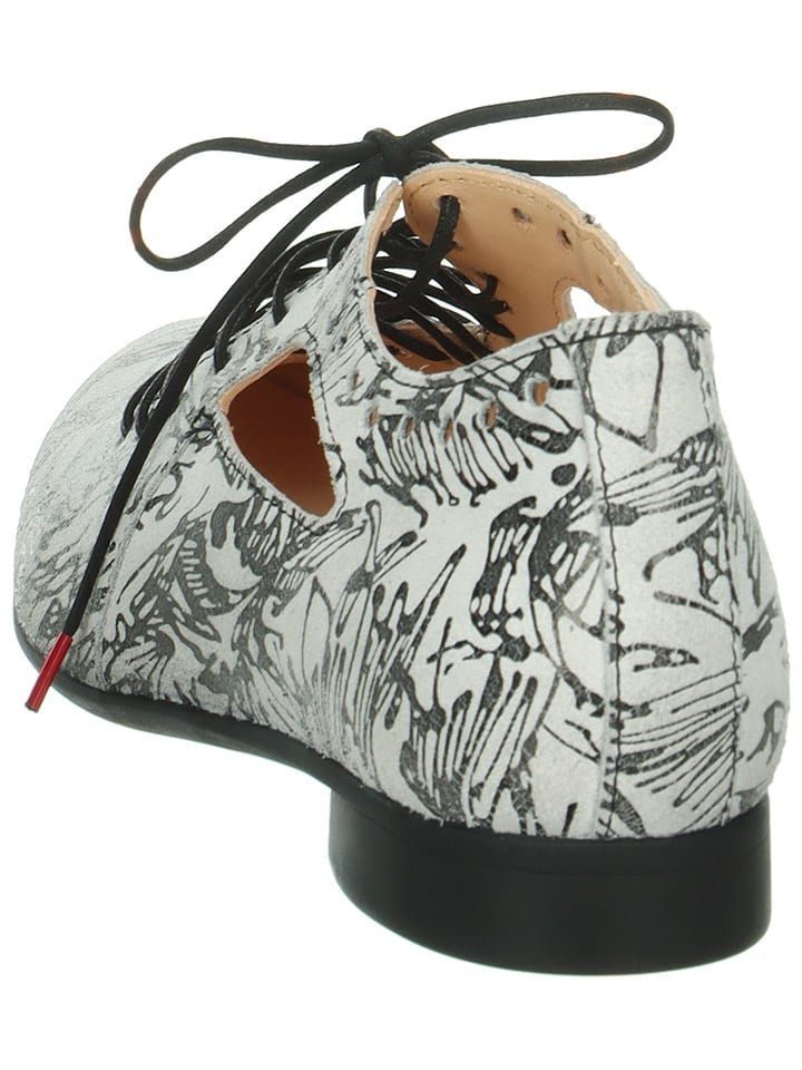Think! Schnürschuhe in Weiß/ Schwarz günstig kaufen