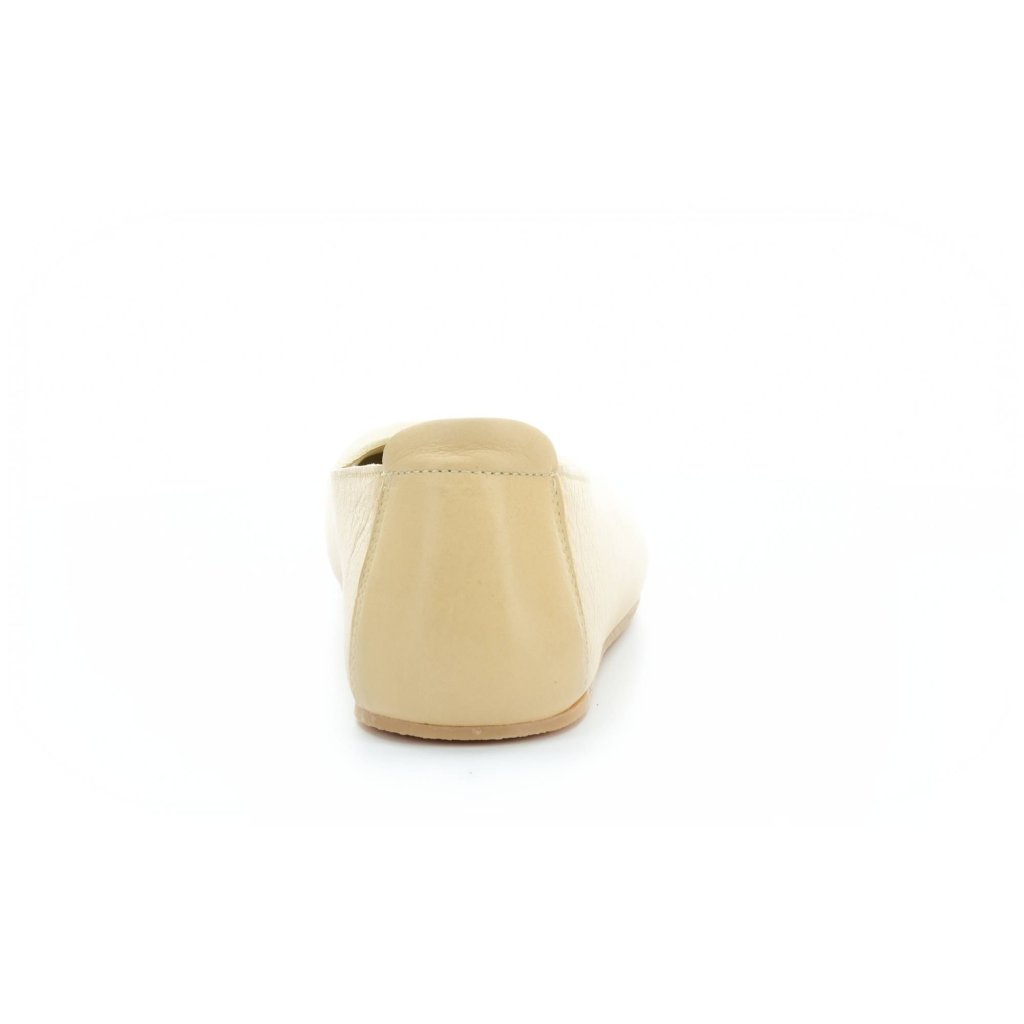 Angles Nomia Beige Barfuß-Ballerinas