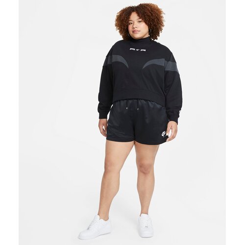 DAMEN SWEATSHIRT AIR FLC MOCK LS