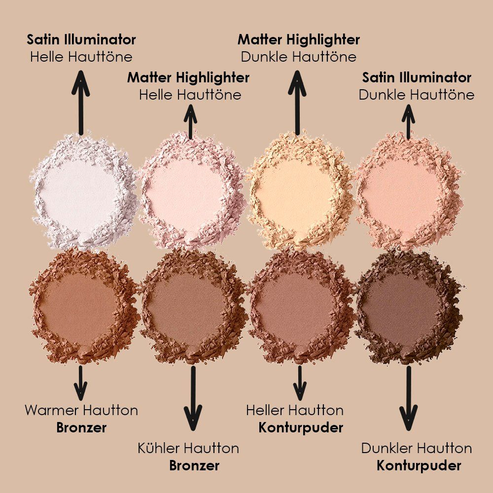 NYX Highlighter NYX Professional Makeup Highlight & Contour Pro Palette