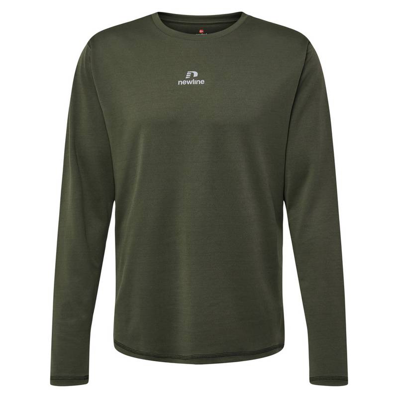 Newline nwlBEAT POLY LS TEE T-Shirt Herren