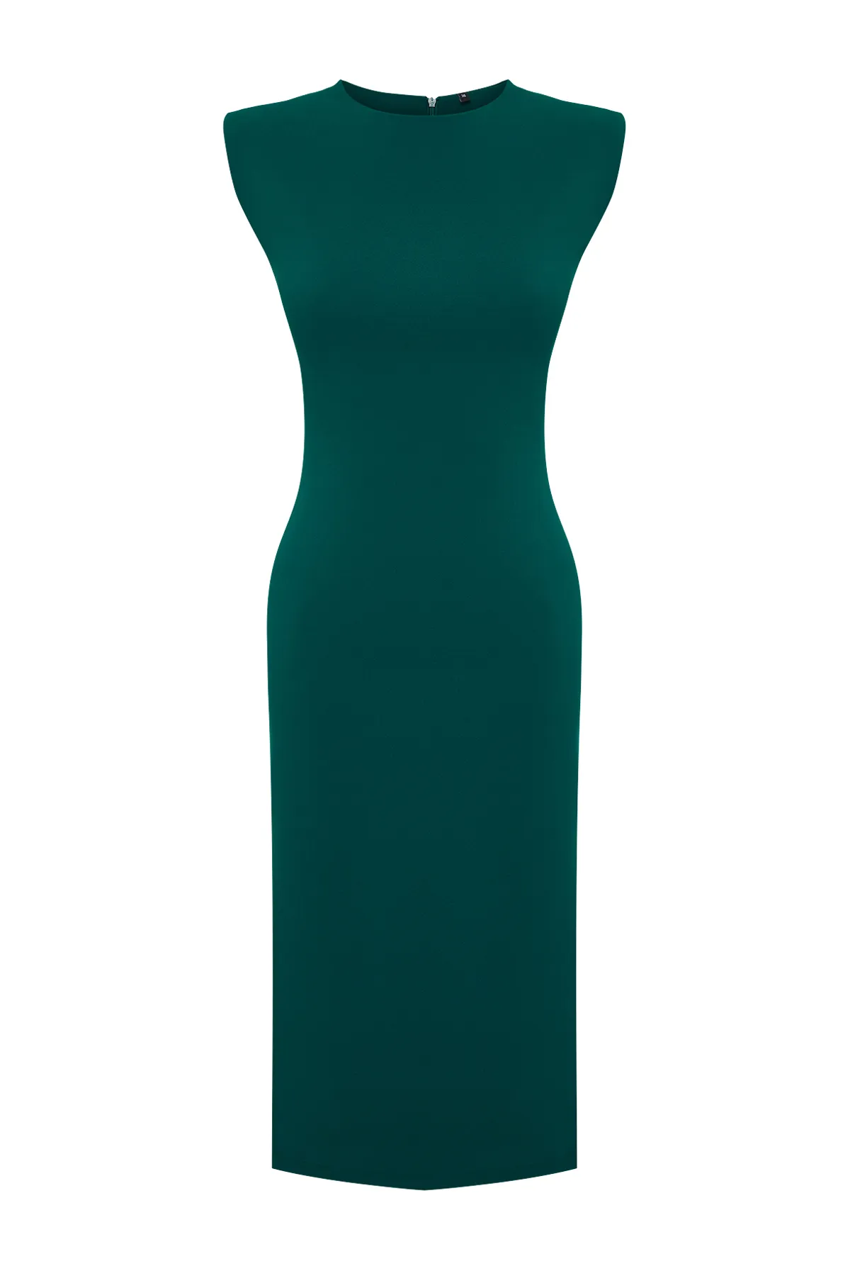 Trendyol Collection  Grünes, tailliertes, gewebtes Midikleid TWOSS24EL00214