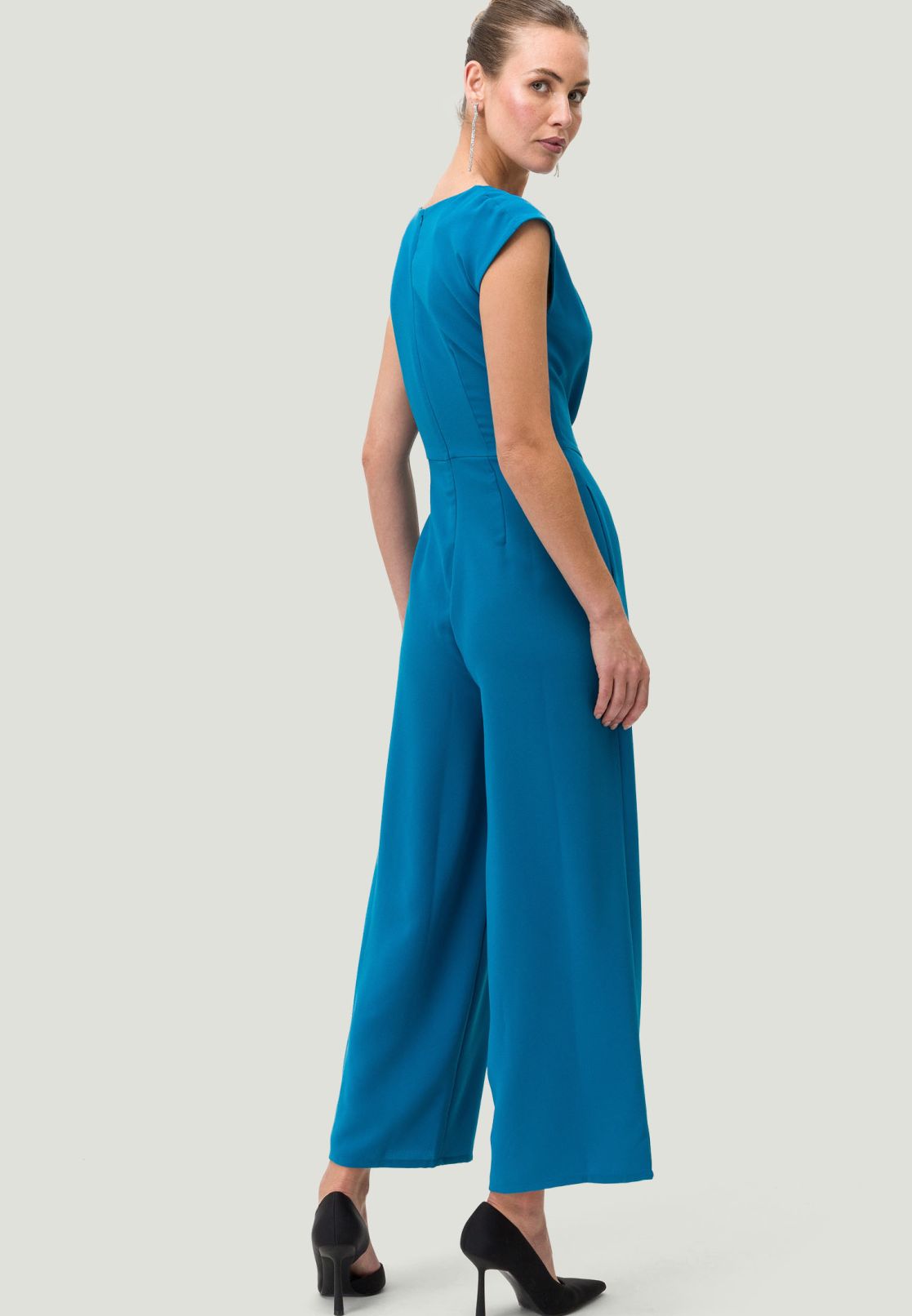 Jumpsuit mit Wickeloptik