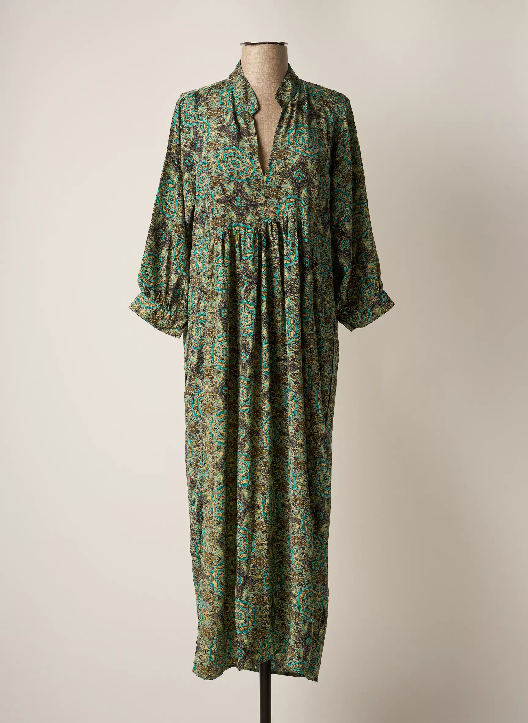 Goa Robes Longues Femme couleur vert