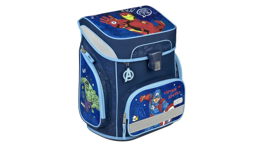 Scooli Avengers EasyFit Schulranzen-Set 5teilig