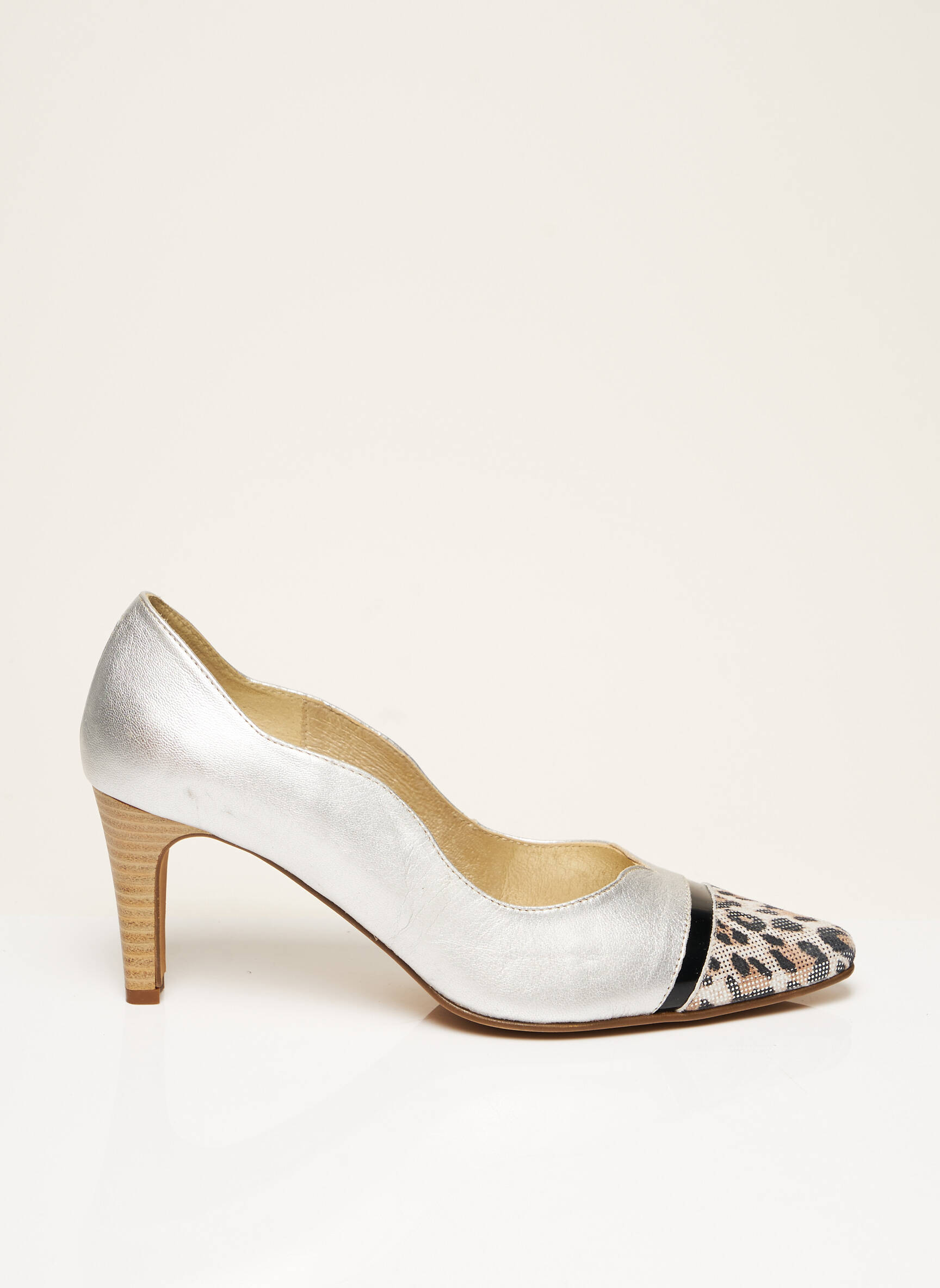 J Metayer Escarpins Femme couleur gris