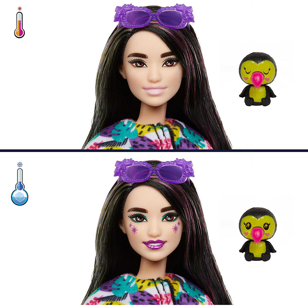 Cutie Reveal Barbie Jungle Series - Toucan