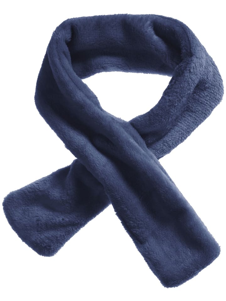 Playshoes Kuschel-Fleece-Steckschal  in Marine günstig kaufen onesize