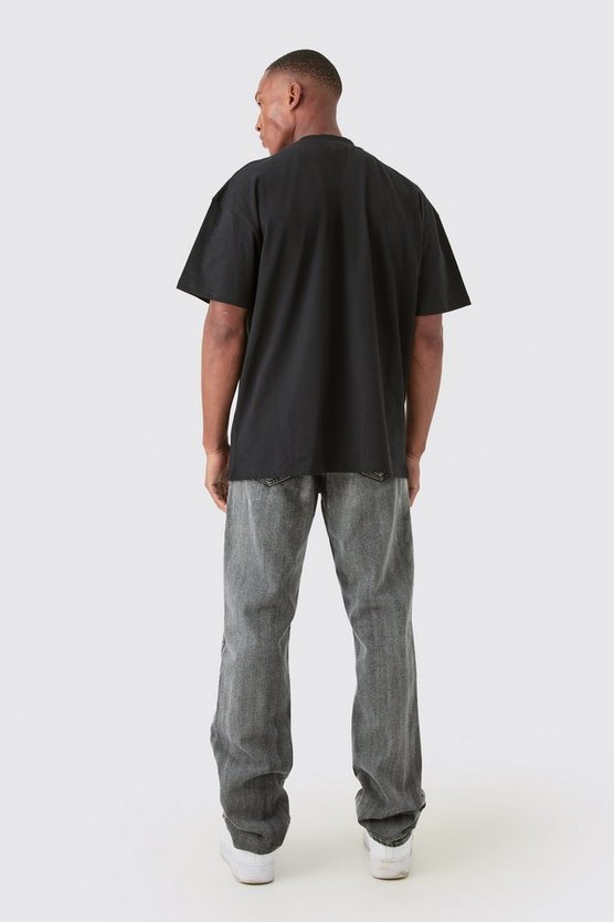 Oversize T-Shirt mit lizenziertem The Hulk Print