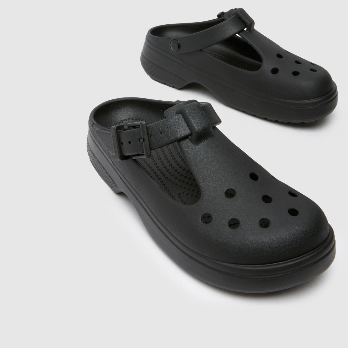 Crocs Classic Mary Jane klumpa szandál fekete színben