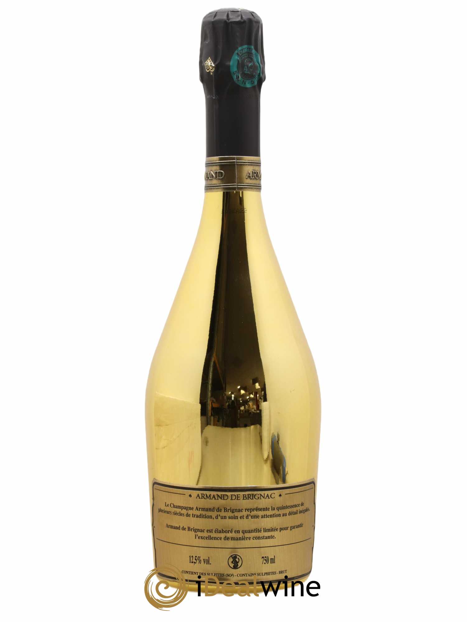 Brut Gold Armand de Brignac   - Lot de 1 Bouteille