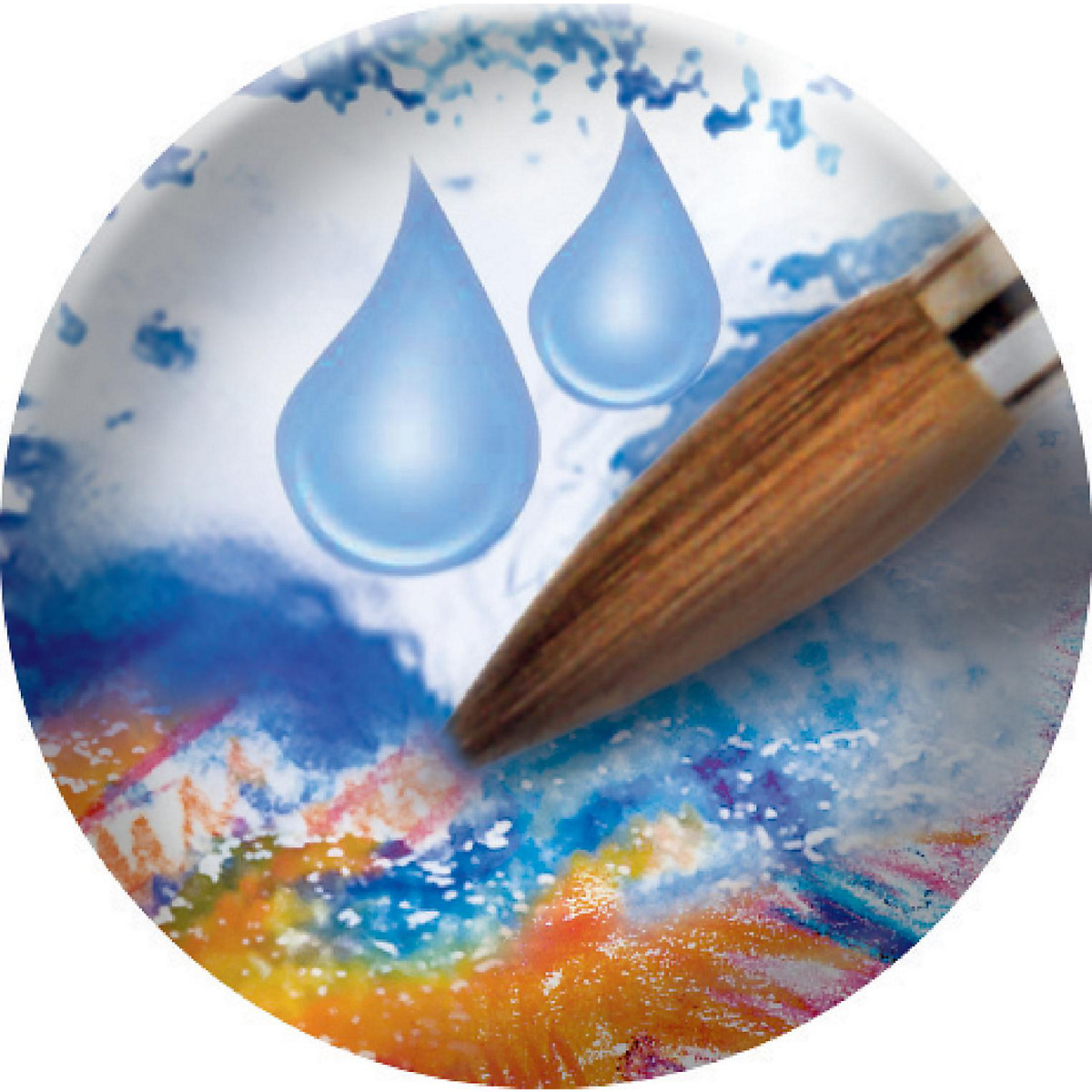 Buntstifte Noris® aquarell, 12 Farben, inkl. Pinsel