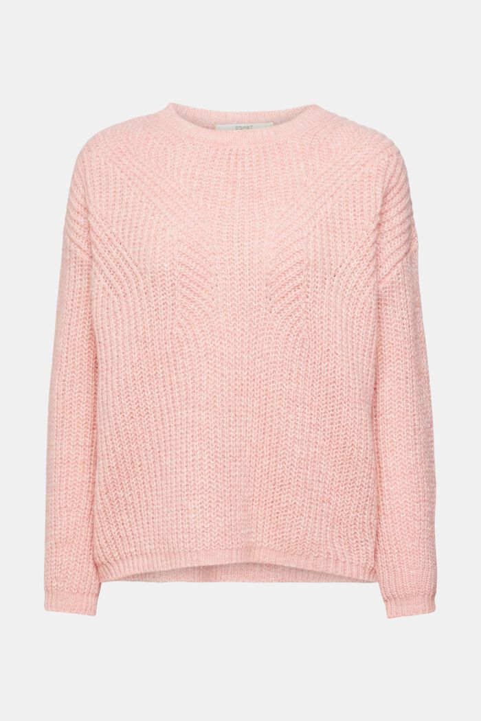 Glitzerpullover mit Alpaka