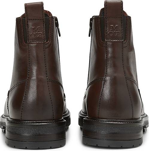 Marc O'Polo Schnürstiefel aus edlem Rindleder
