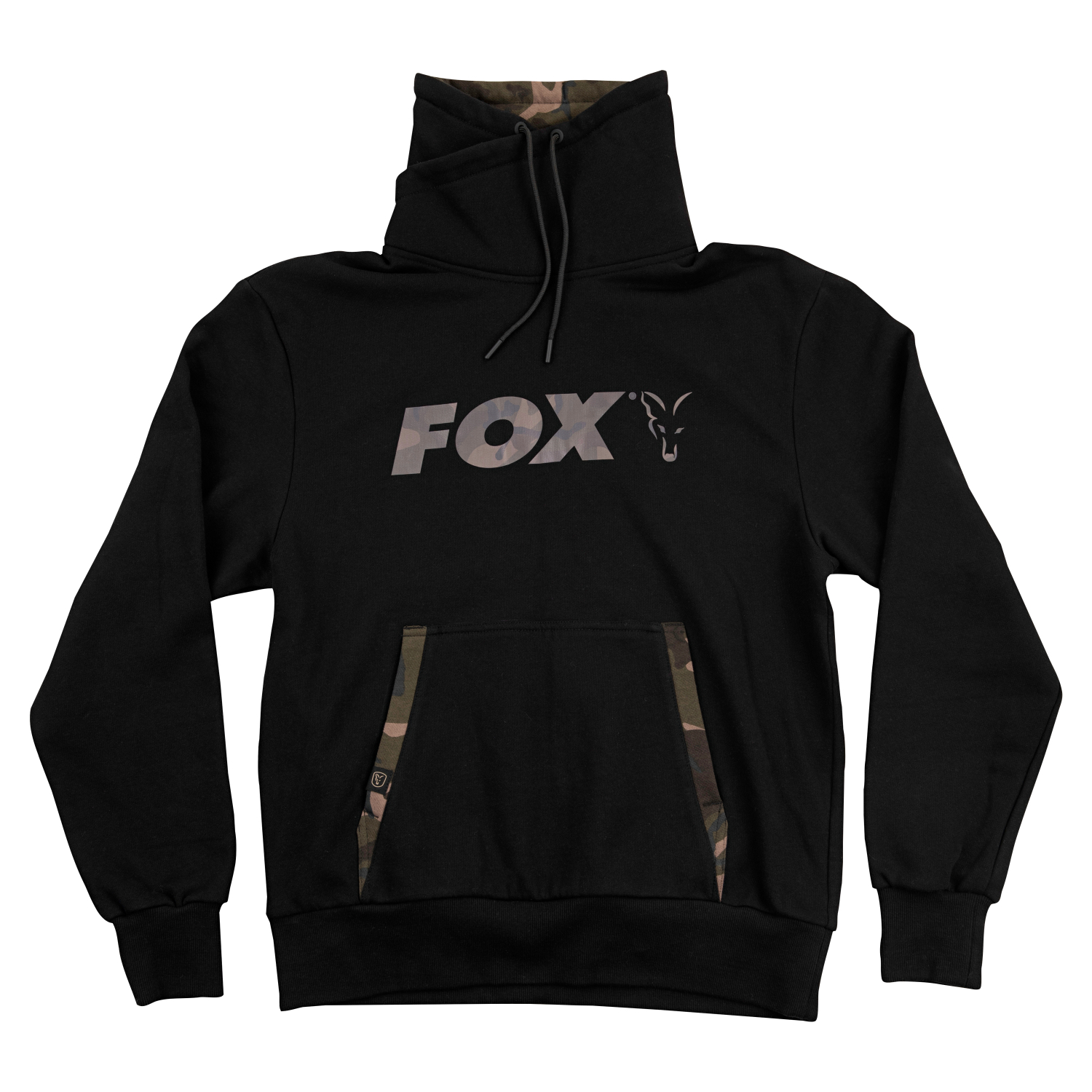 Fox Carp Herren High Neck (schwarz/camo)