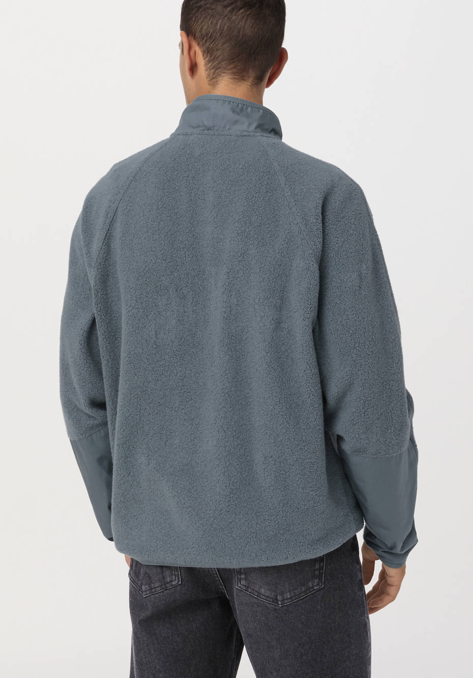 Fleece-Jacke BetterRecycling aus reiner Bio-Baumwolle