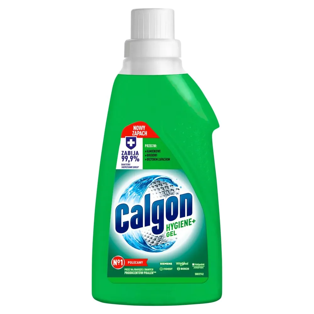 Calgon Hygiene+ skalbimo mašinų nukalkinimo priemonė
