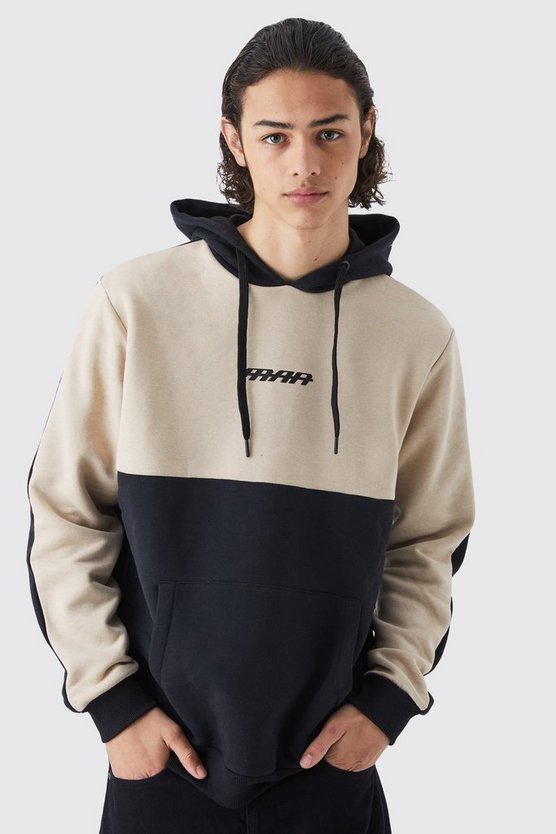 Coloblock Man Hoodie